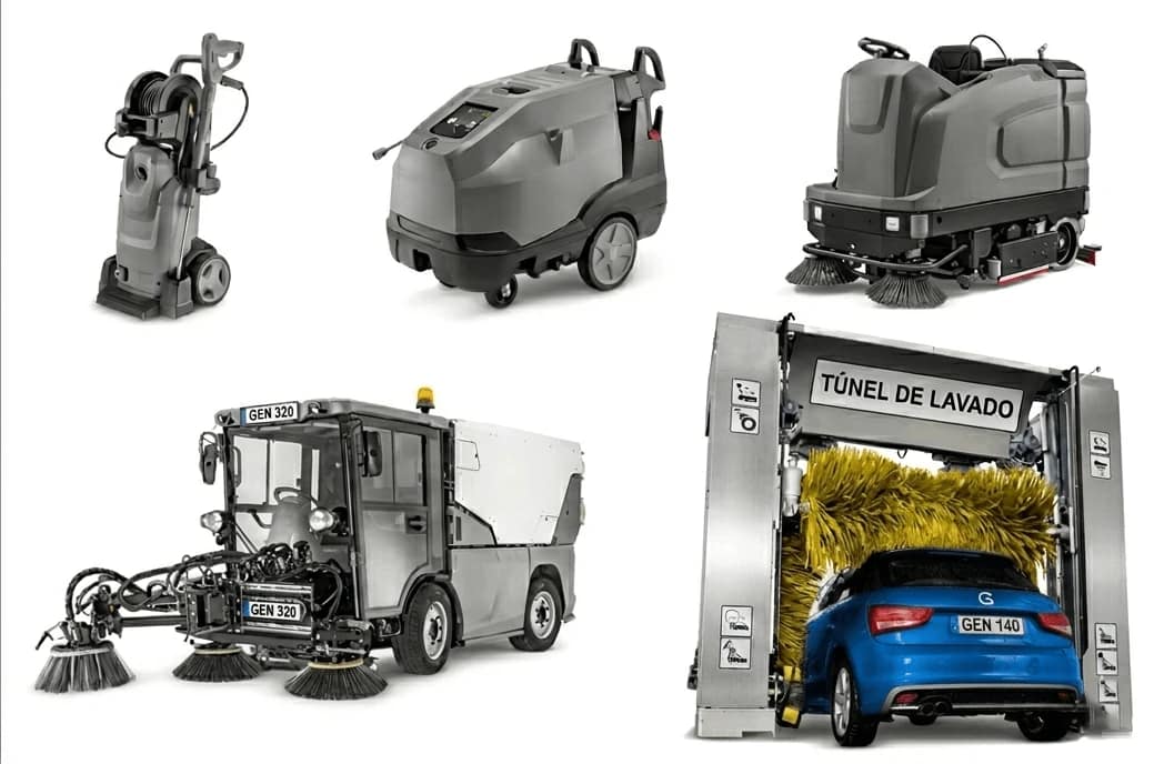 Equipos de limpieza profesional atendidos por SANROTEC